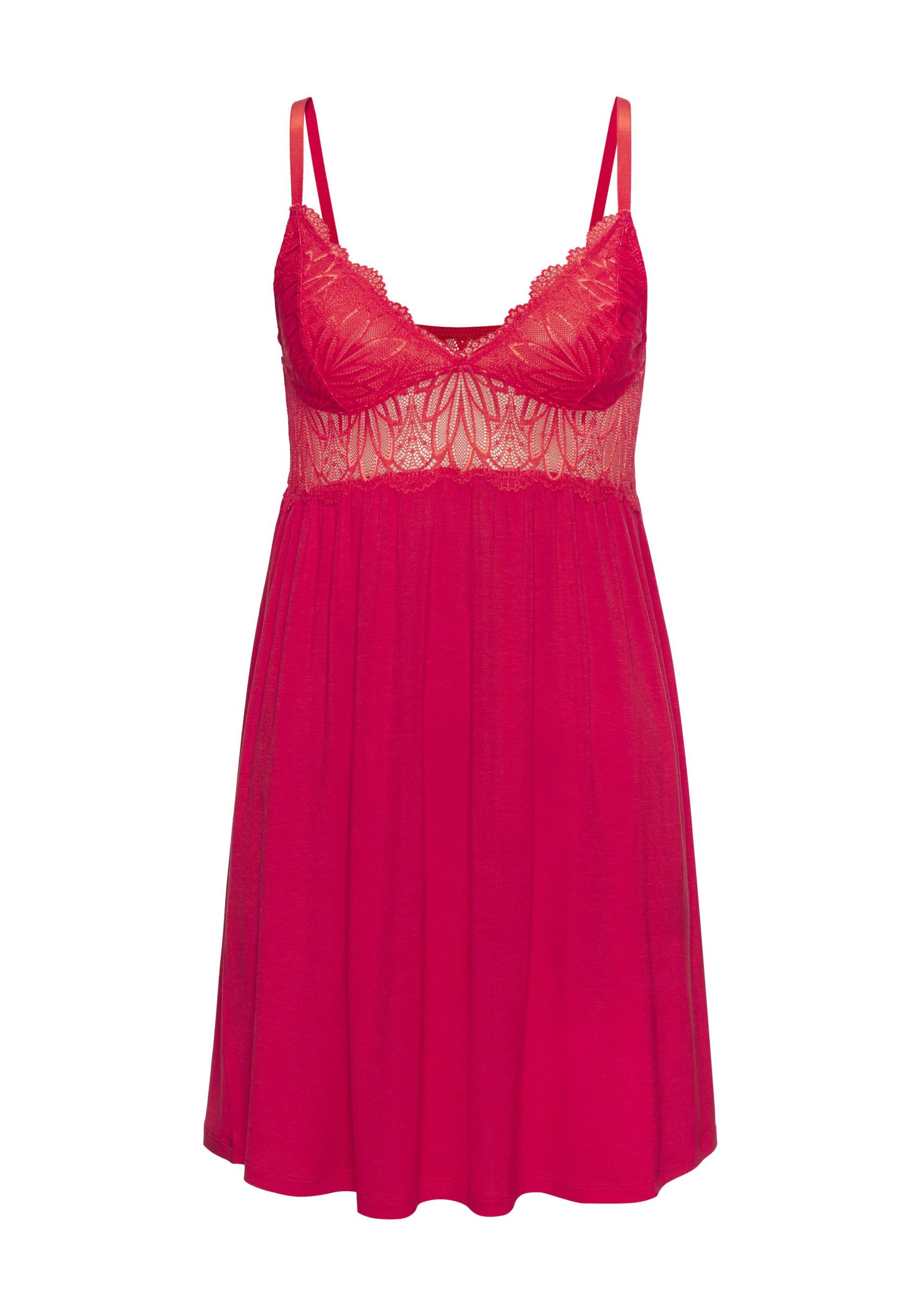 LASCANA - LASCANA LAS Curvy Capsule Neglige red - Gr. - 32/34 von LASCANA