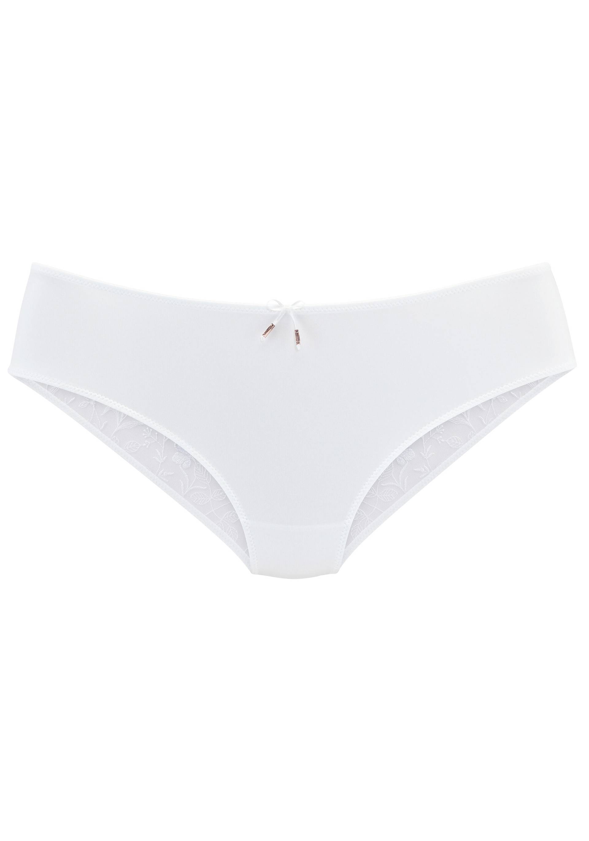 LASCANA - LASCANA Slip solid white - Gr. - 34 von LASCANA