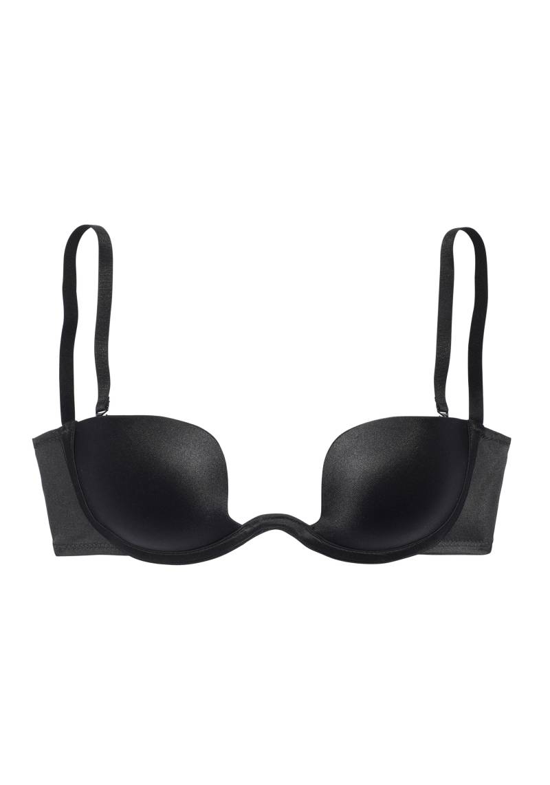 LASCANA - LASCANA Strapless bra black - Gr. - 75C von LASCANA