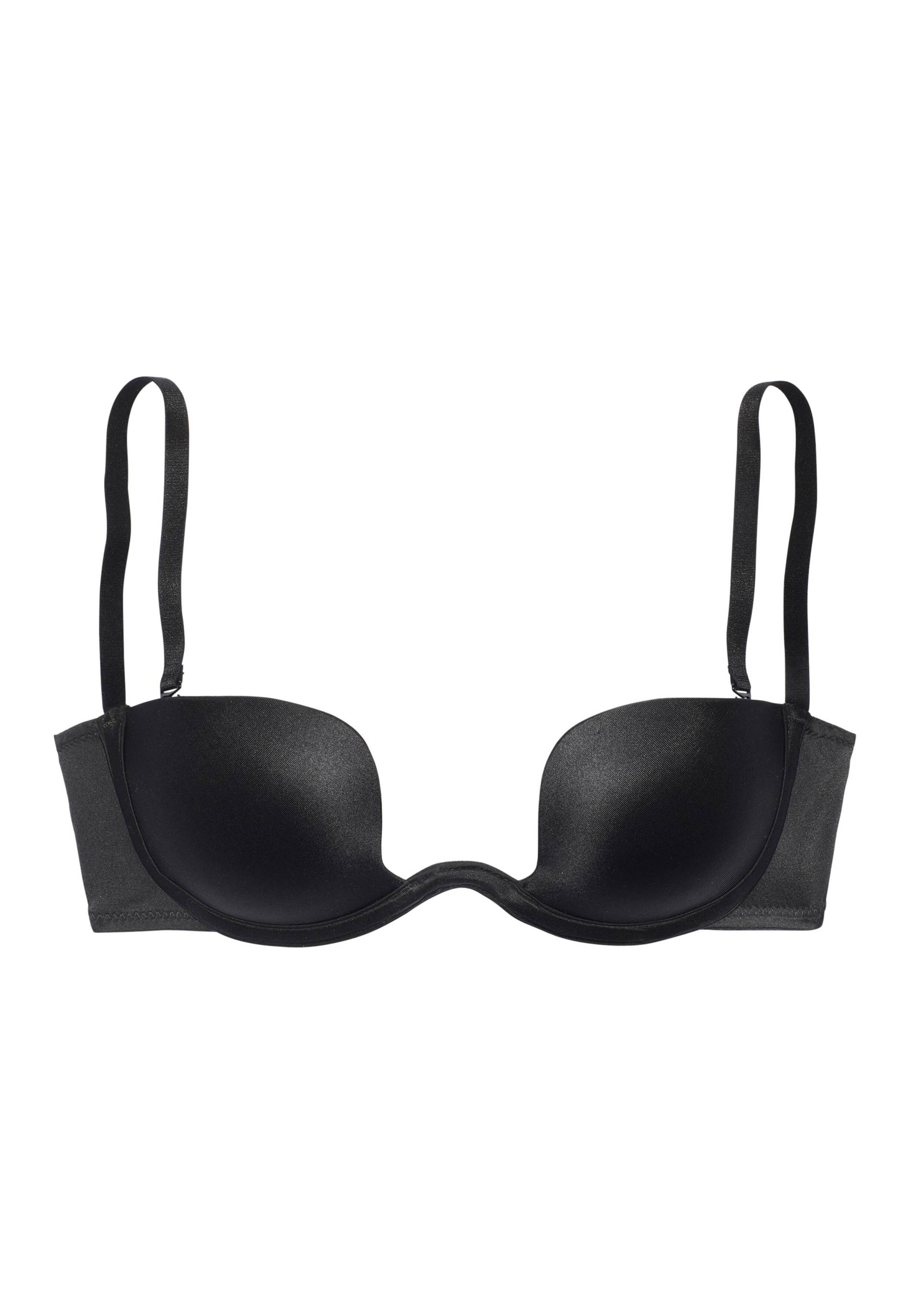 LASCANA - LASCANA Strapless bra black - Gr. - 80B von LASCANA
