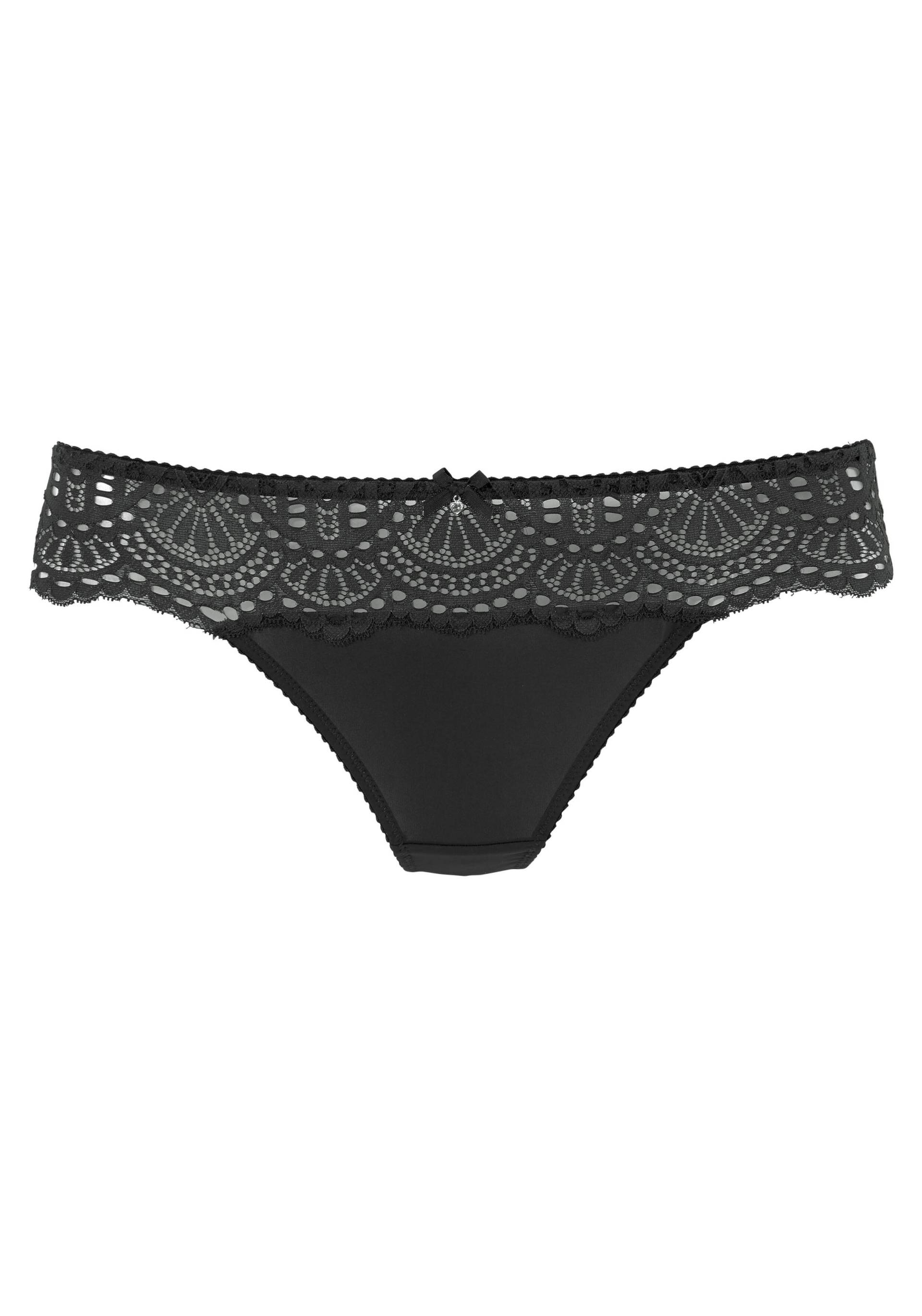 LASCANA - LASCANA String black - Gr. - 36/38 von LASCANA