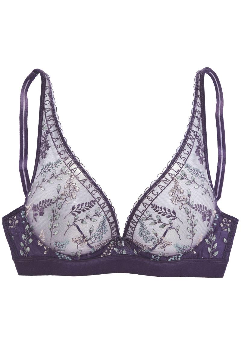 LASCANA - LASCANA Wire bra plum-multi - Gr. - 90C von LASCANA