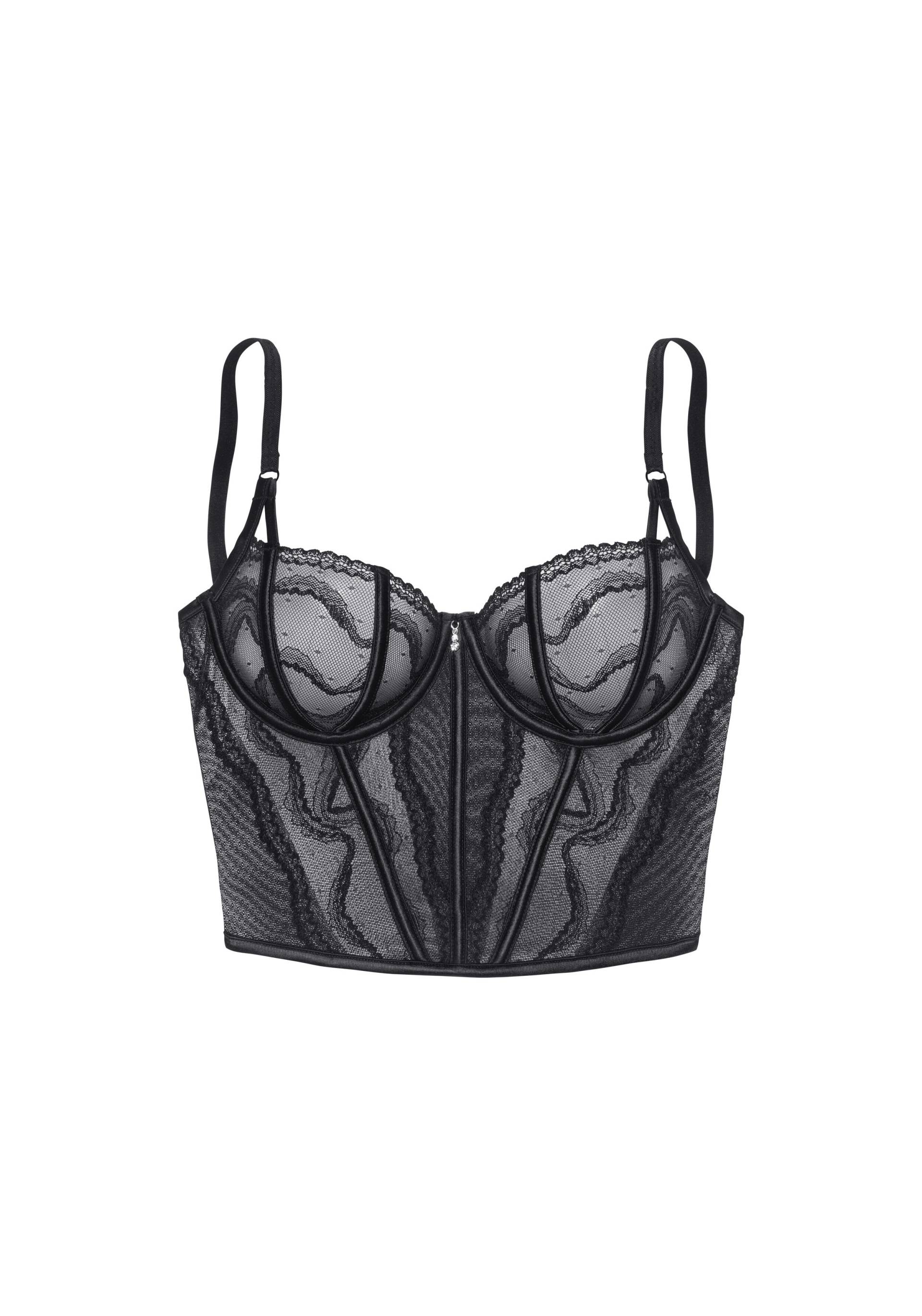 LASCANA - LASCANA corsage black - Gr. - 80D von LASCANA