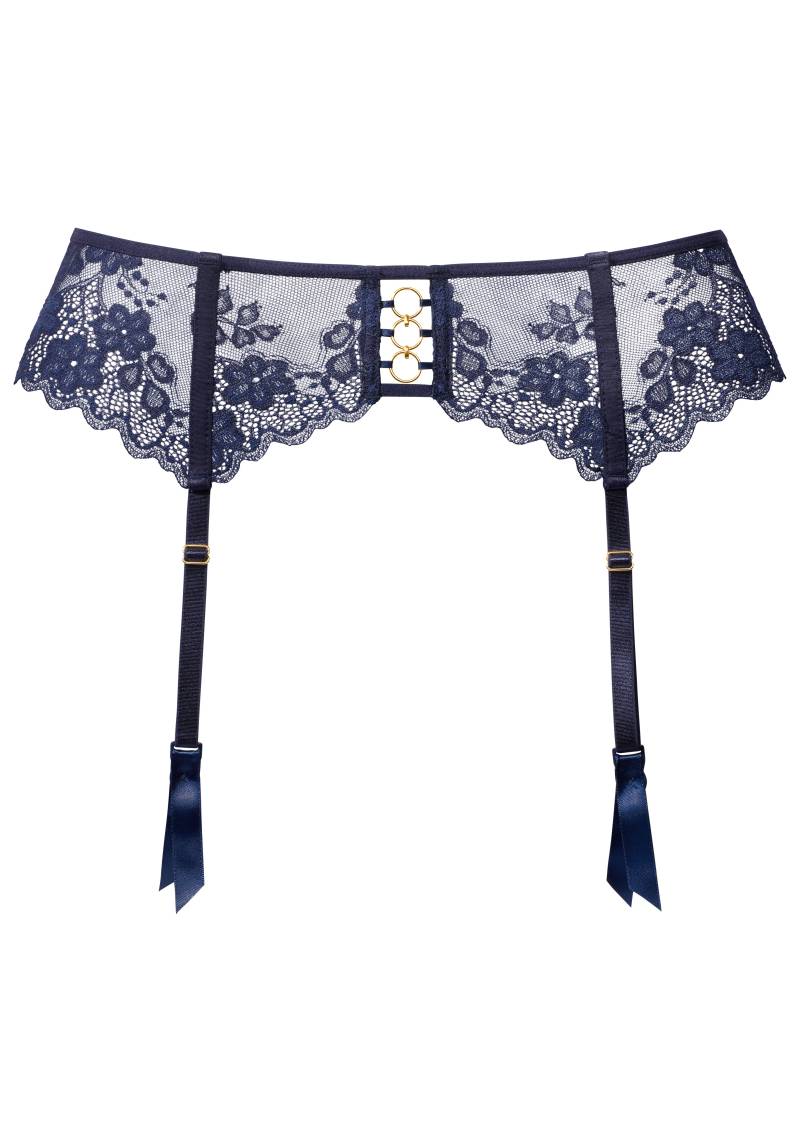 LASCANA - LASCANA garter belt navy - Gr. - 36/38 von LASCANA