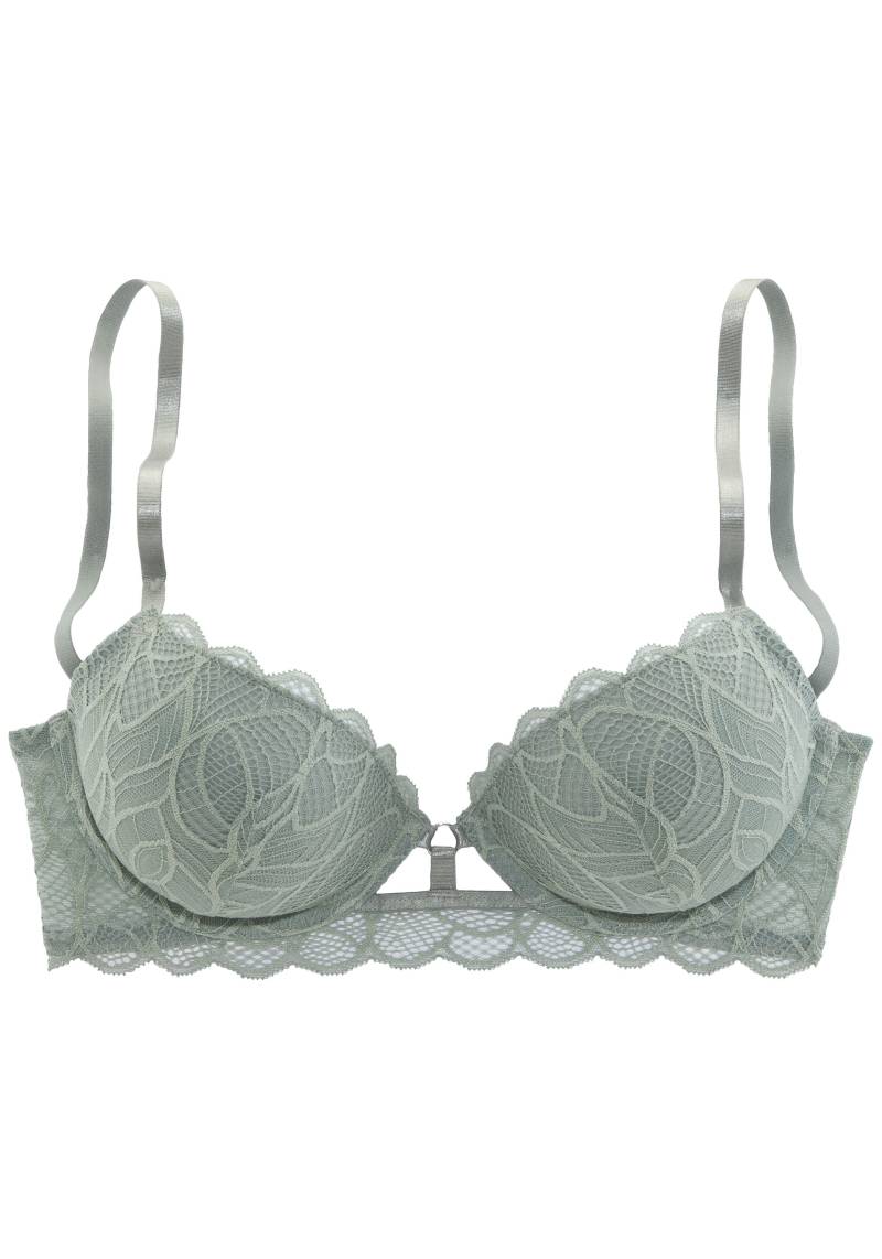 LASCANA - LASCANA push-up bra sage - Gr. - 80C von LASCANA