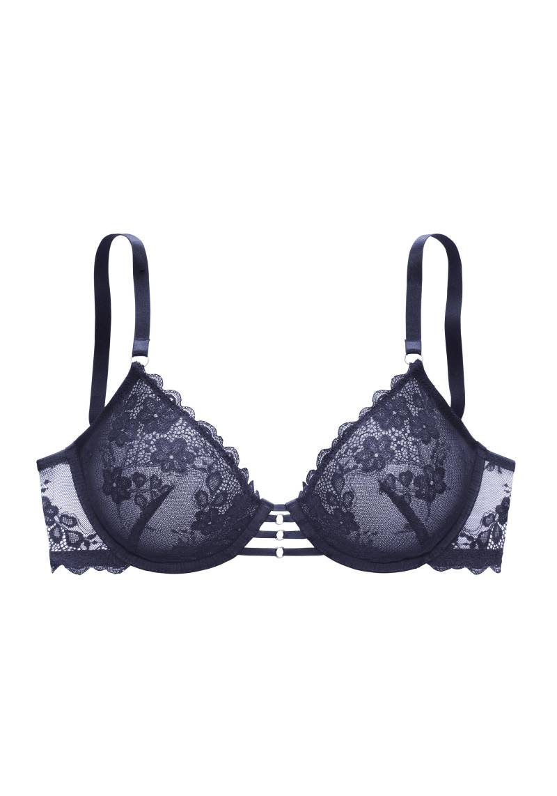 LASCANA - LASCANA wire bra navy - Gr. - 75C von LASCANA