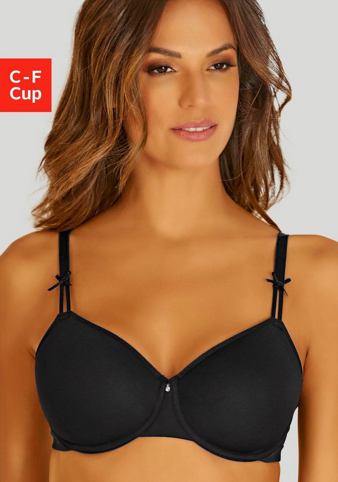 LASCANA Minimizer-BH mit nahtlos vorgeformten Spacer-Schalen, Basic Dessous von LASCANA