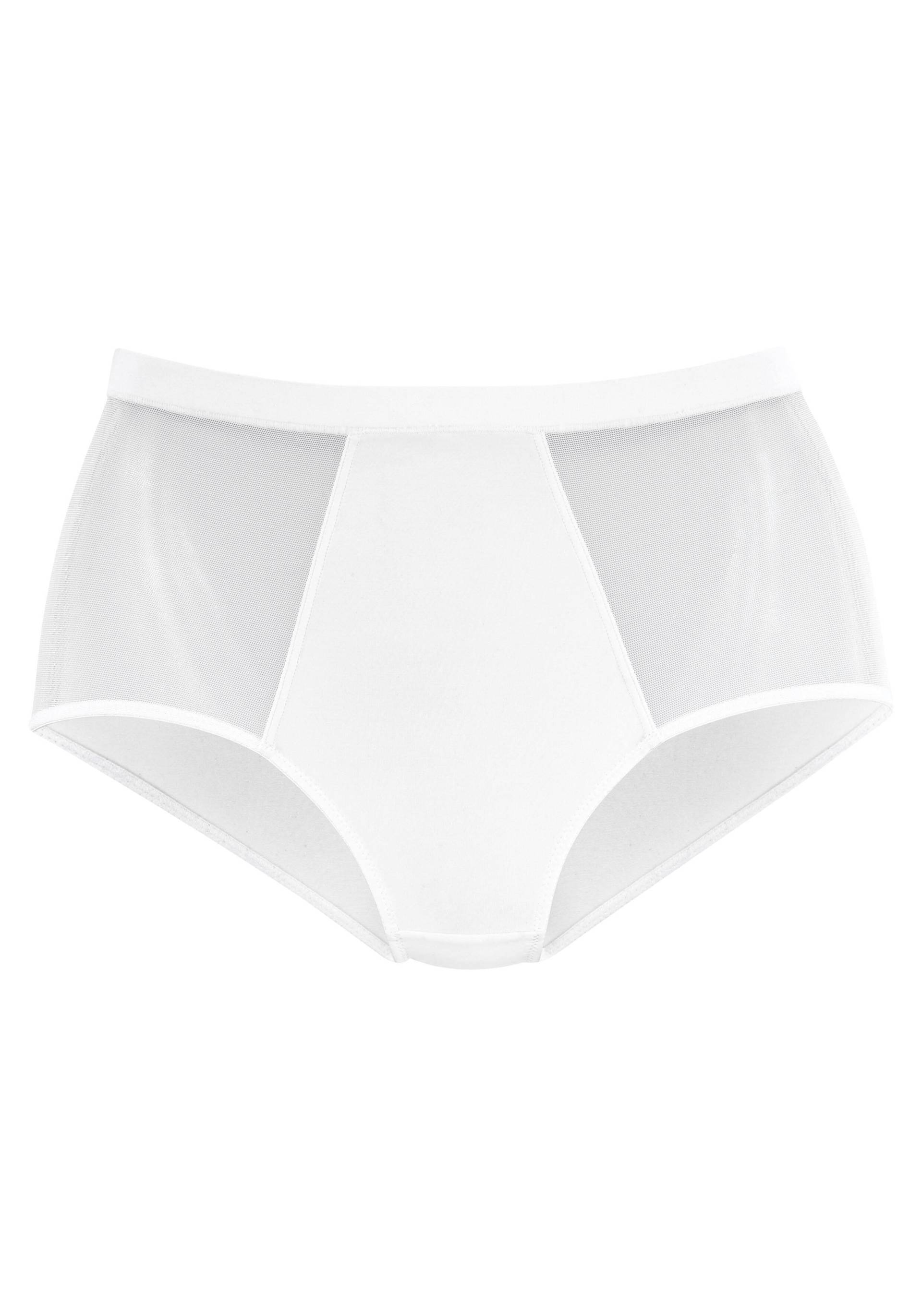 LASCANA - NUANCE Highwaist-Slip white von LASCANA