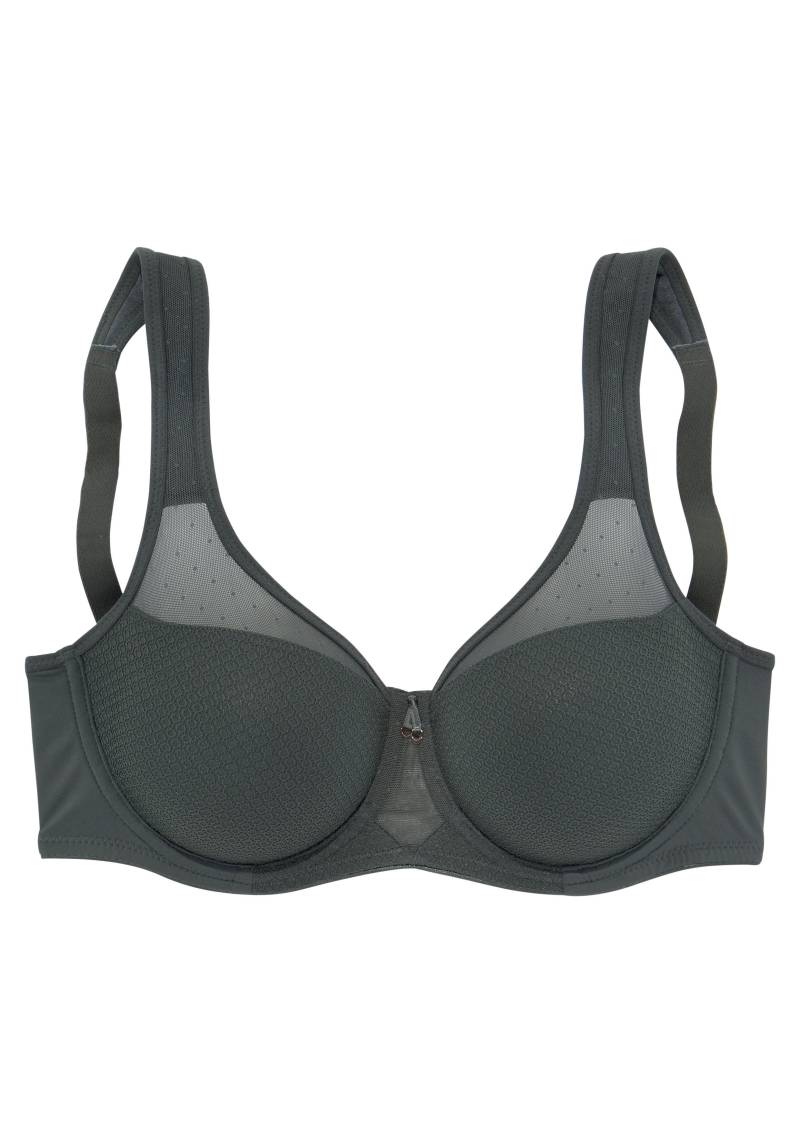 LASCANA - NUANCE Minimizer bra darkgreen - Gr. - 85D von LASCANA