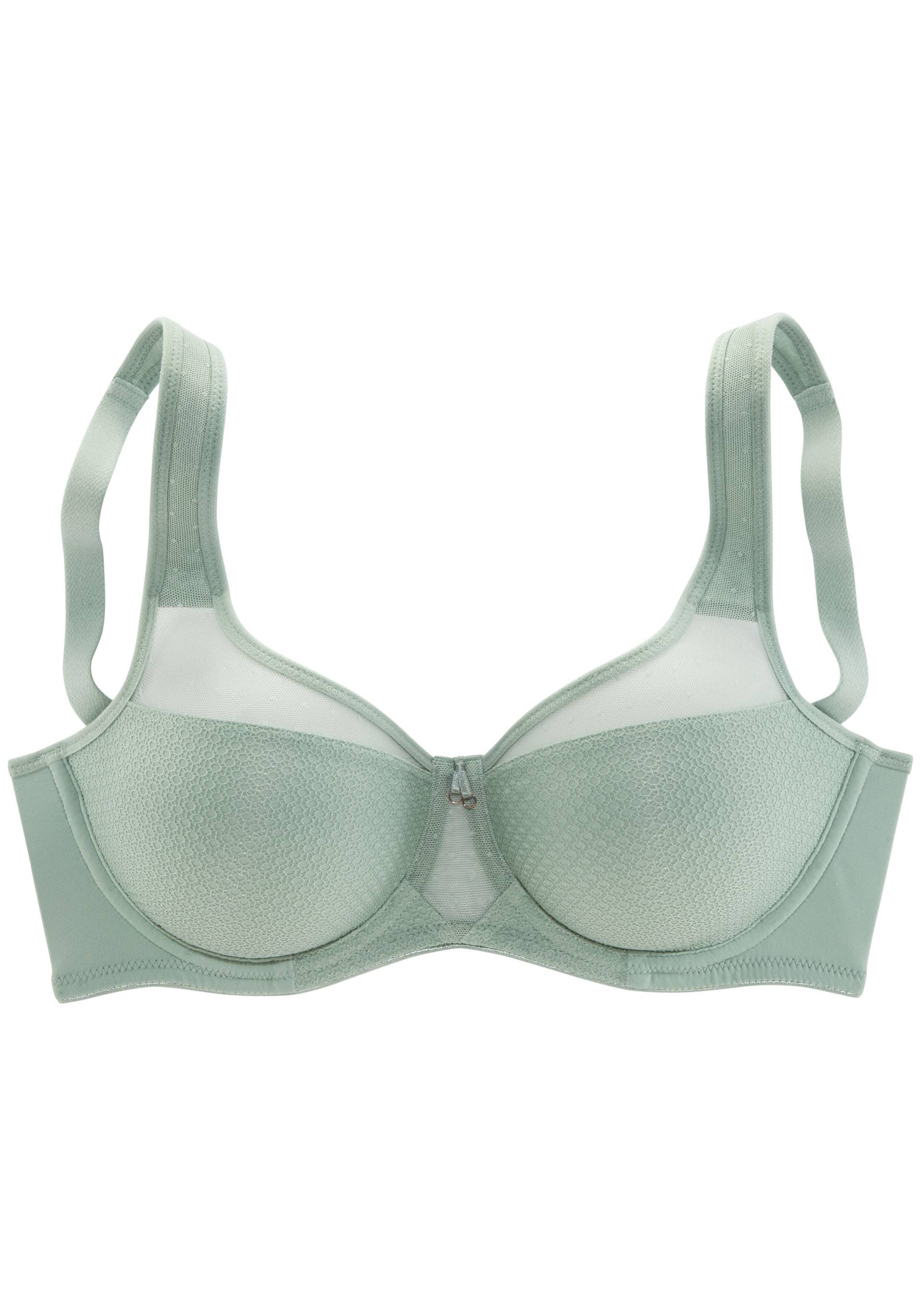 LASCANA - NUANCE Minimizer bra sage - Gr. - 75H von LASCANA