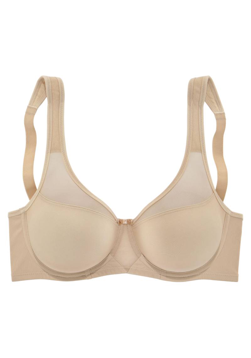 LASCANA - NUANCE Minimizer bra toffee - Gr. - 85C von LASCANA
