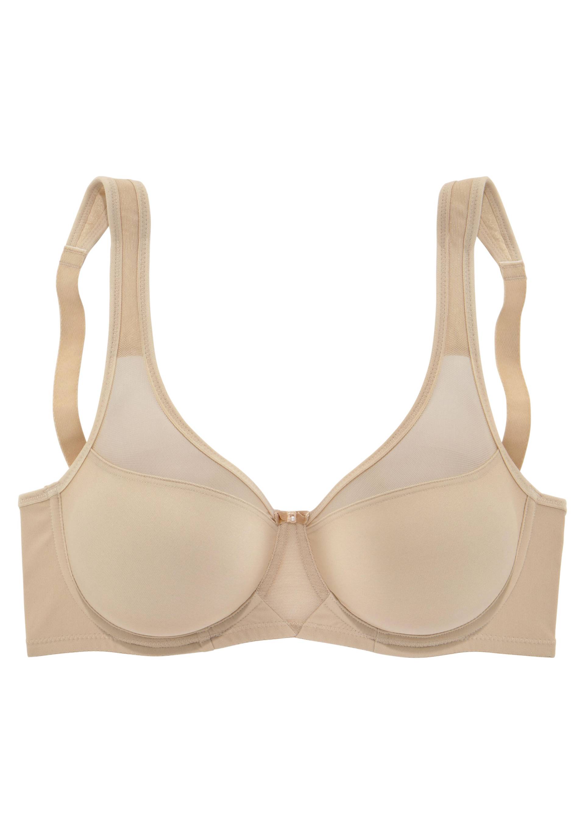LASCANA - NUANCE Minimizer bra toffee - Gr. - 90C von LASCANA