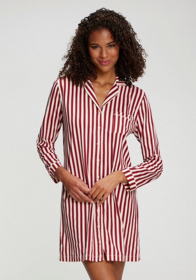 LASCANA Nachthemd Mit Weihnachtlichem Muster von LASCANA