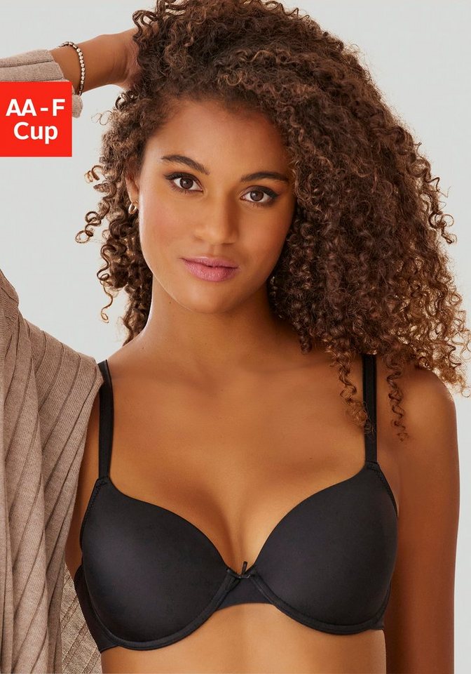 LASCANA Schalen-BH Ela - perfect basic mit Bügel aus seidiger Microfaser von LASCANA