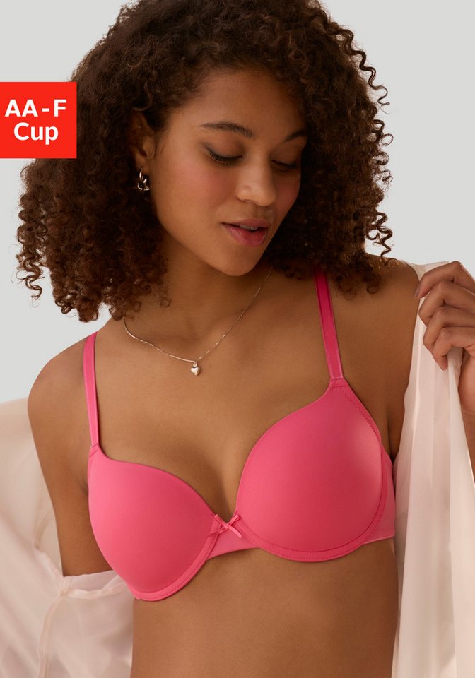 LASCANA Schalen-BH Ela - perfect basic mit Bügel aus seidiger Microfaser von LASCANA