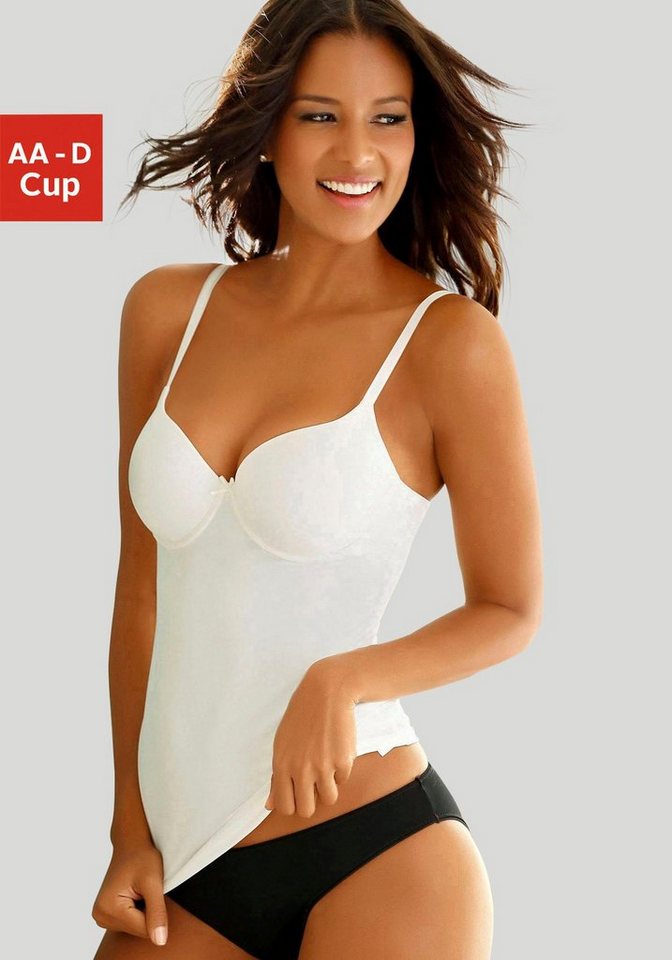 LASCANA Schalen-BH-Hemd mit Bügel für einen guten Halt von LASCANA