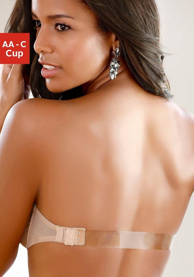 LASCANA Schalen-BH mit transparentem Rückenteil und abnehmbaren Neckholder LASCANA Schalen-BH mit transparentem Rückenteil und abnehmbaren Neckholder von LASCANA