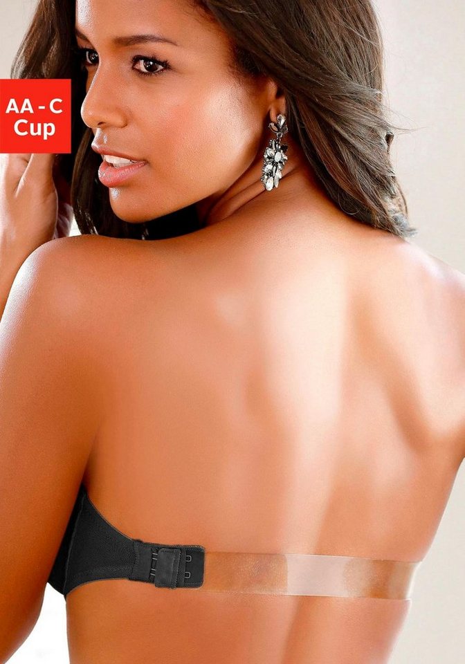 LASCANA Schalen-BH mit transparentem Rückenteil und abnehmbaren Neckholder LASCANA Schalen-BH mit transparentem Rückenteil und abnehmbaren Neckholder von LASCANA