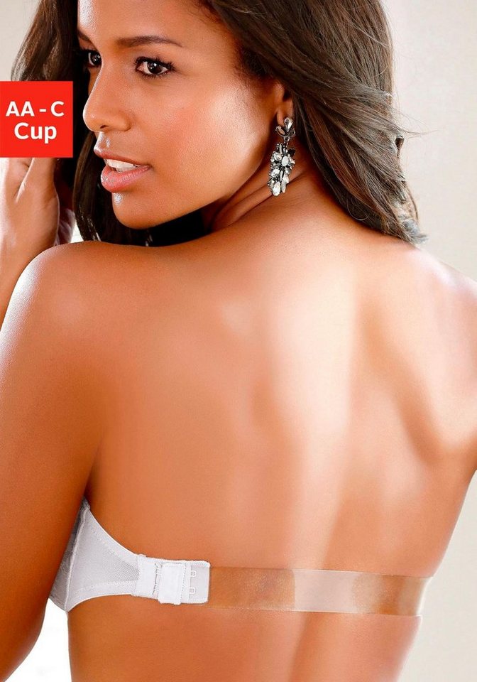 LASCANA Schalen-BH mit transparentem Rückenteil und abnehmbaren Neckholder LASCANA Schalen-BH mit transparentem Rückenteil und abnehmbaren Neckholder von LASCANA