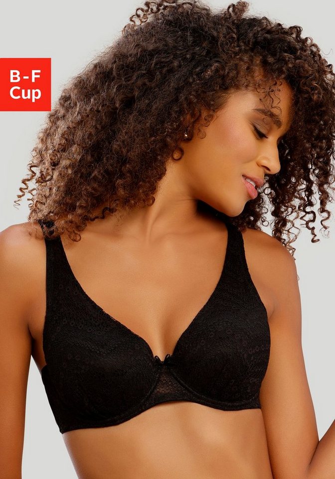 LASCANA Schalen-BH mit Bügel und drei Tragevarianten, Dessous von LASCANA