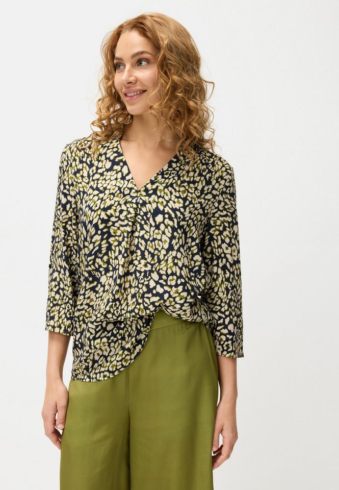 LASCANA Schlupfbluse mit 3/4-Ärmeln, elegante Damenbluse mit Animalprint von LASCANA