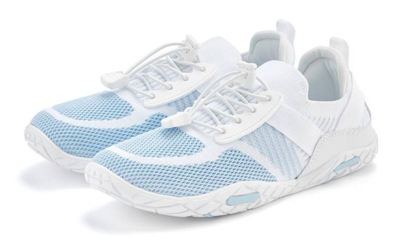 LASCANA Sneaker Freizeitschuh, Halbschuh superleicht, flache flexible Sohle VEGAN von LASCANA