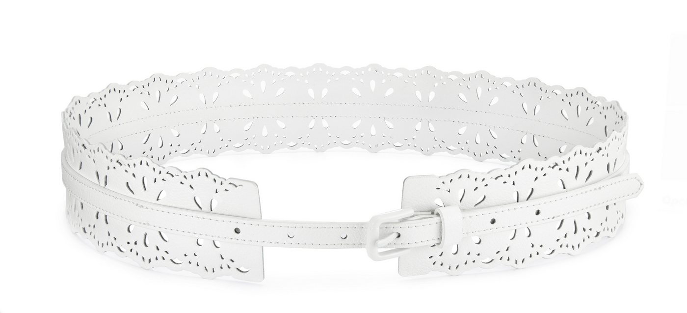 LASCANA Taillengürtel Cut-Out-Gürtel mit trendigen Cut-Outs, Gürtel für Kleid & Overall, Bauchgürtel von LASCANA