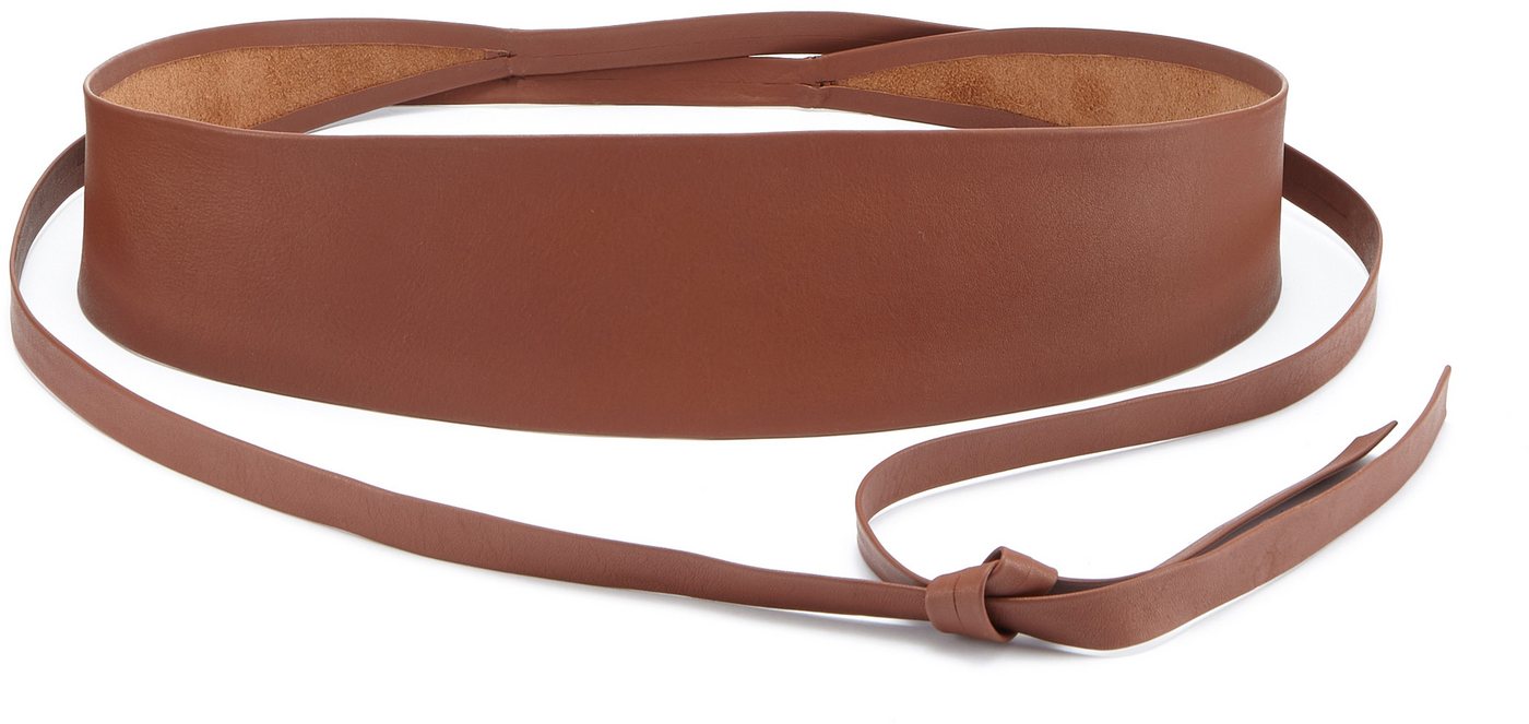 LASCANA Taillengürtel Bindegürtel Ledergürtel, Shape-Effekt, Gürtel für Kleid & Overall, Bauchgürtel von LASCANA