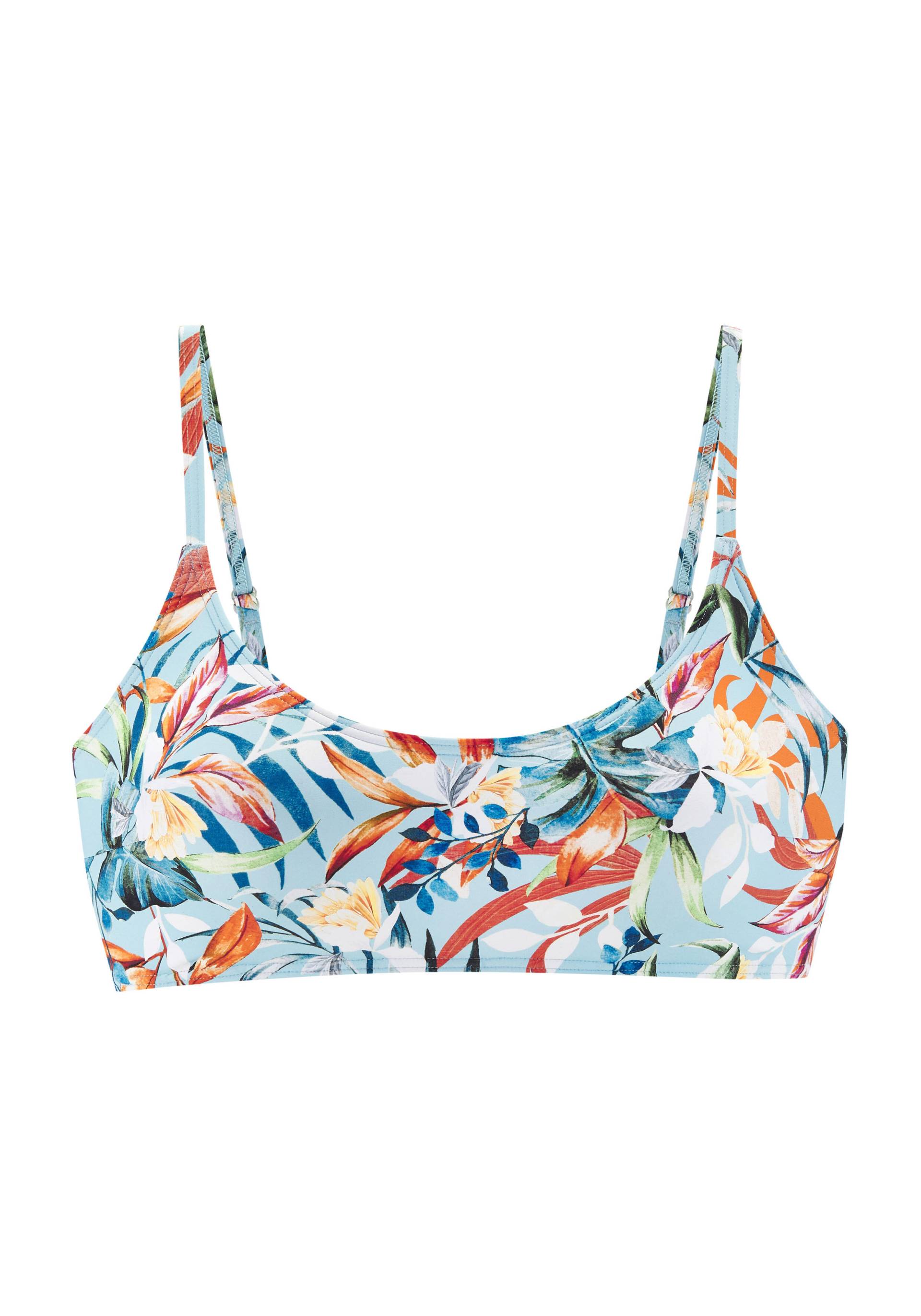 LASCANA - Venice Beach LM exkl. Sport OT Bustier Bade lt.blue prin von LASCANA