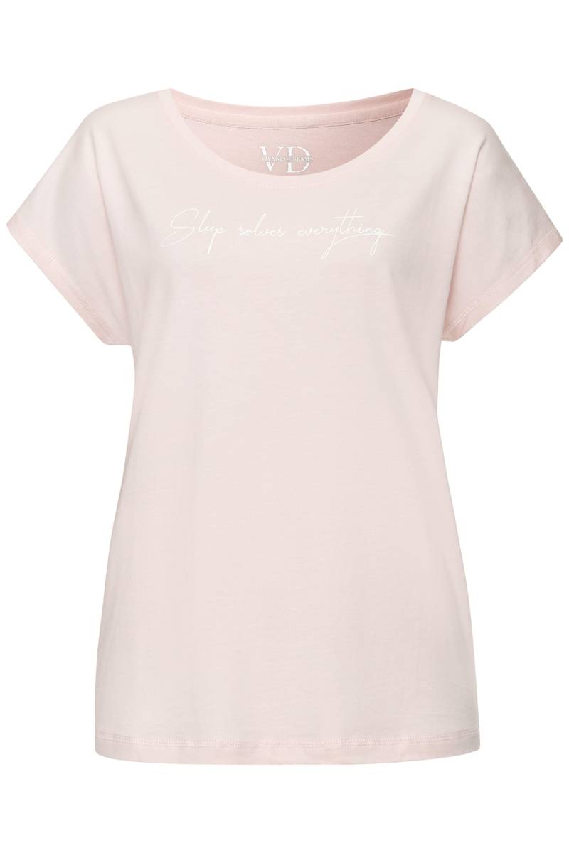LASCANA - Vivance Dreams VD Cozy Dreams T-Shirt rose - Gr. - 32/34 von LASCANA
