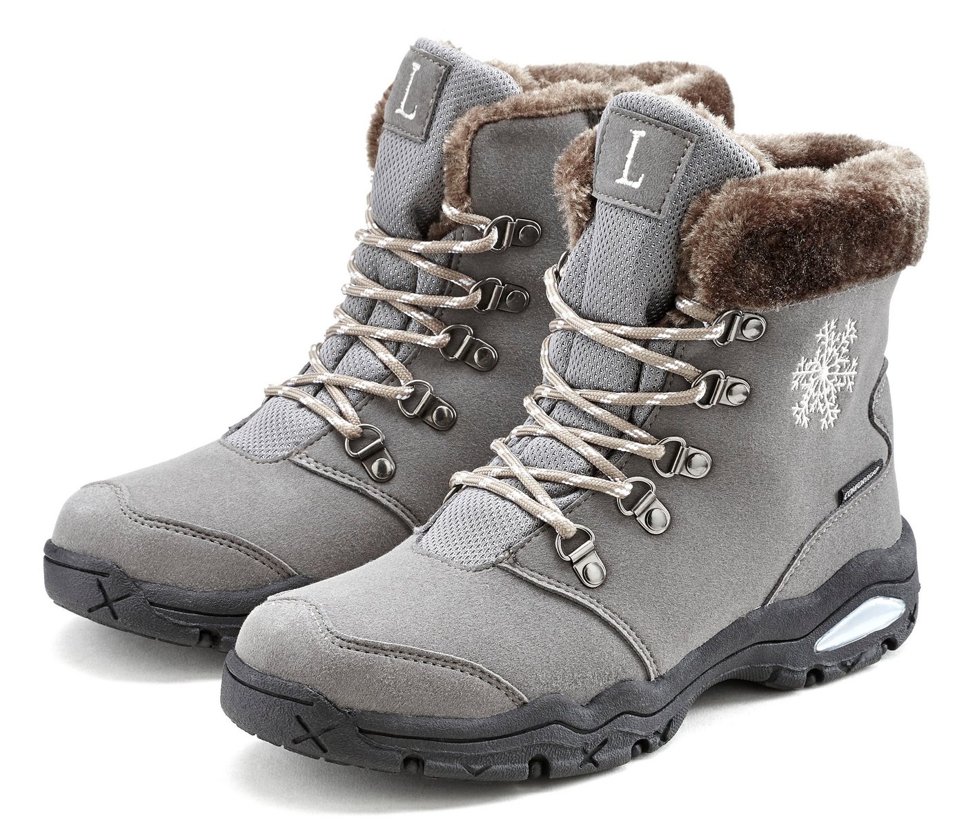 LASCANA Winterstiefelette Stiefelette,Stiefel,Winterstiefel wind-& wasserabweisender Tex-Membran LASCANA Winterstiefelette Stiefelette,Stiefel,Winterstiefel wind-& wasserabweisender Tex-Membran von LASCANA