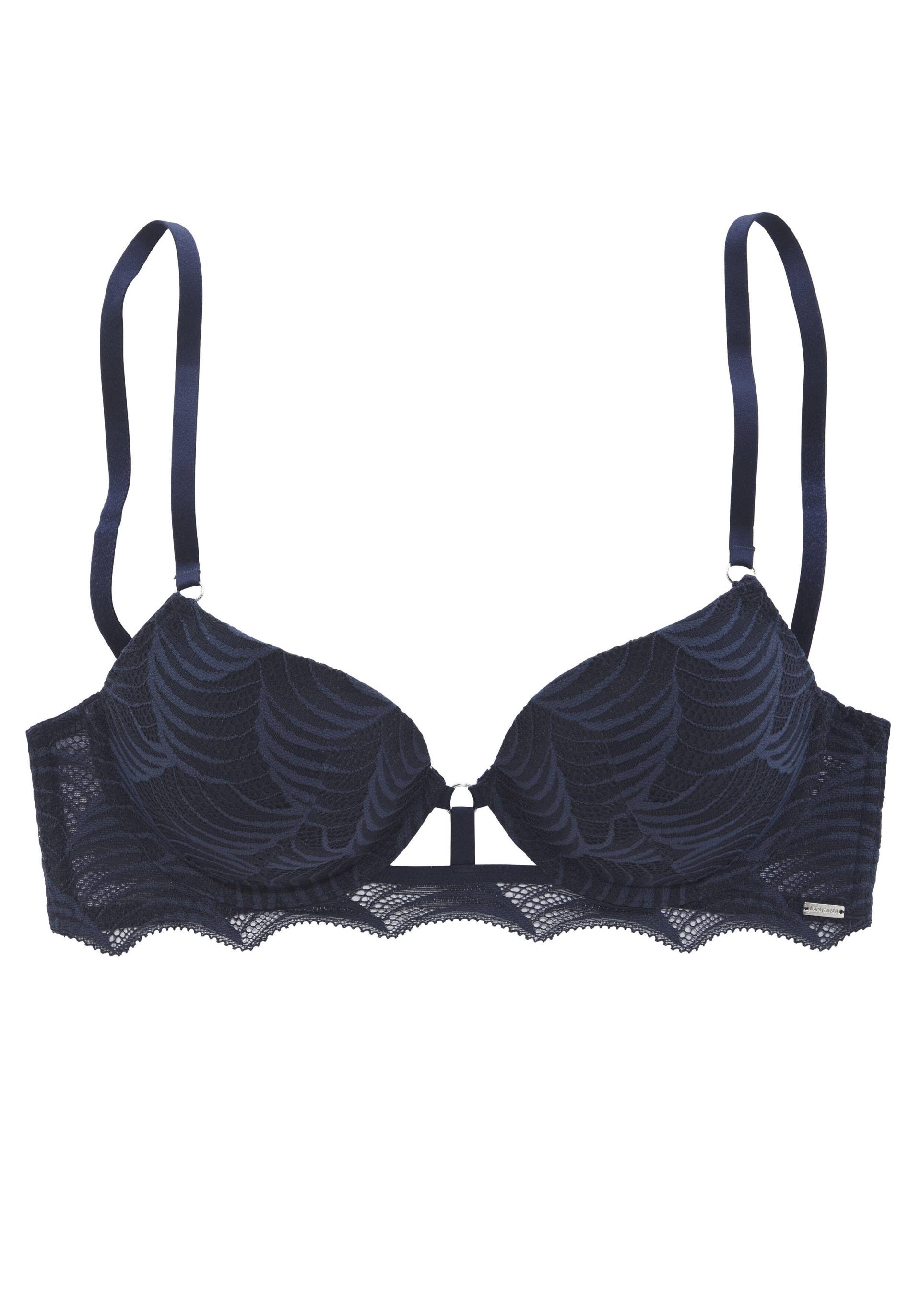 LASCANA - lascana Push-up BH darkblue - Gr. - 85C von LASCANA