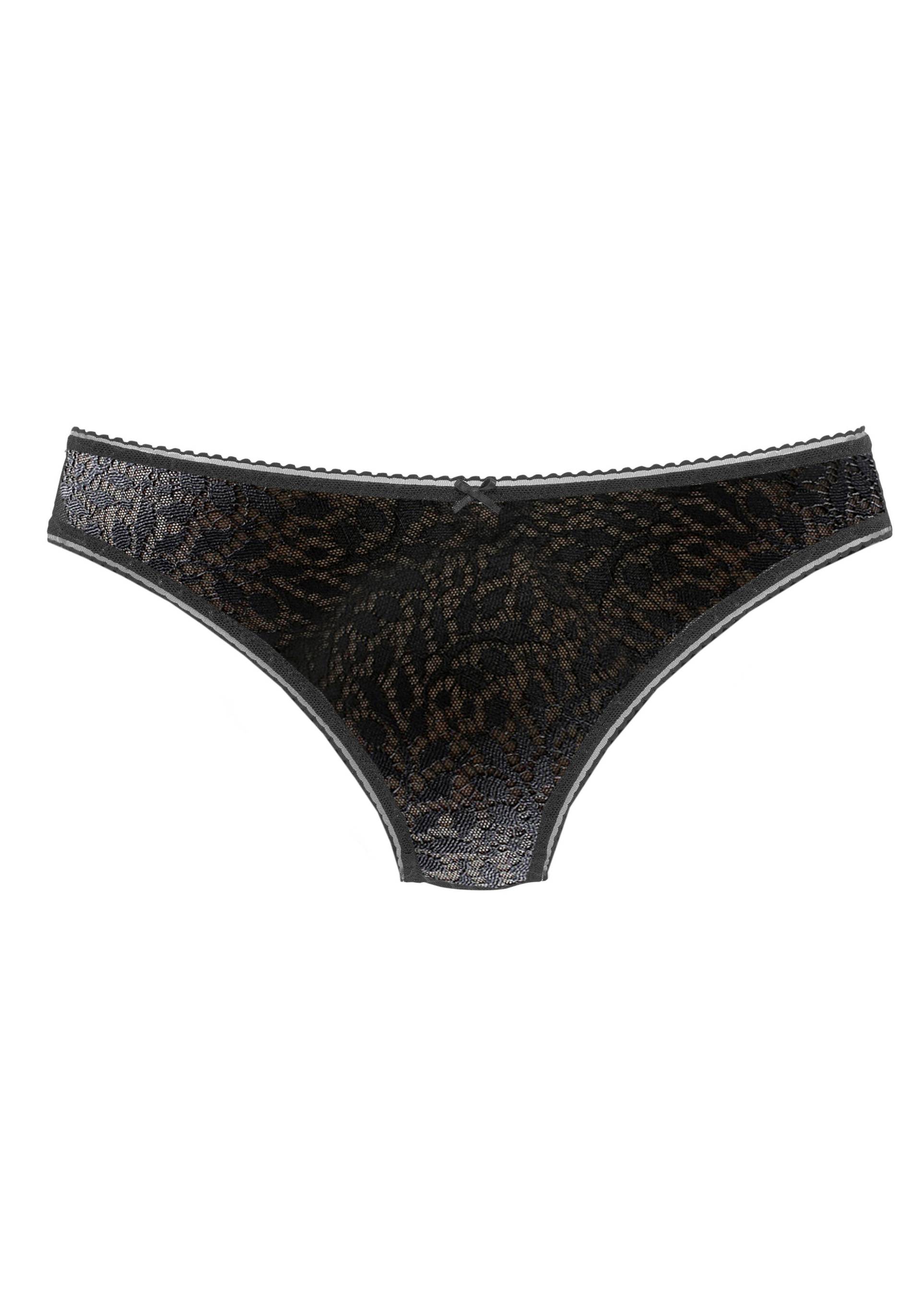 LASCANA - nuance String black - Gr. - 36/38 von LASCANA