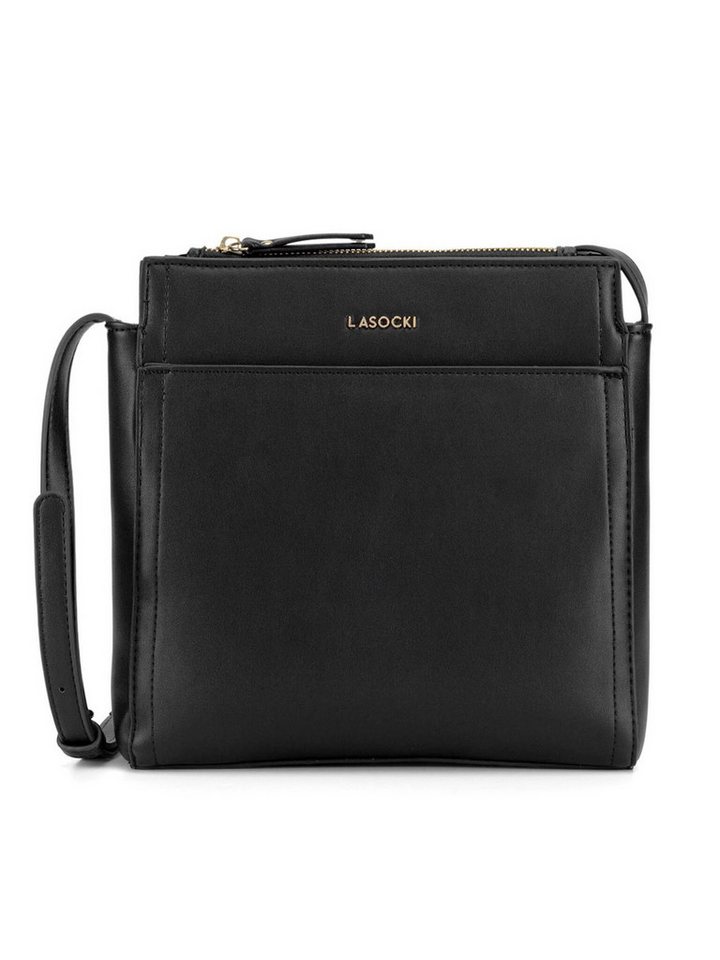 LASOCKI Handtasche Lasocki Handtasche Damen MLP-B-002-06 Schwarz von LASOCKI