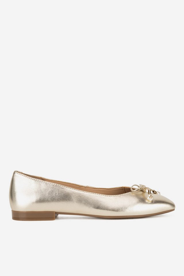 LASOCKI Lasocki Damen Ballerina 39 goldfarben 5903698602837 Ballerina von LASOCKI