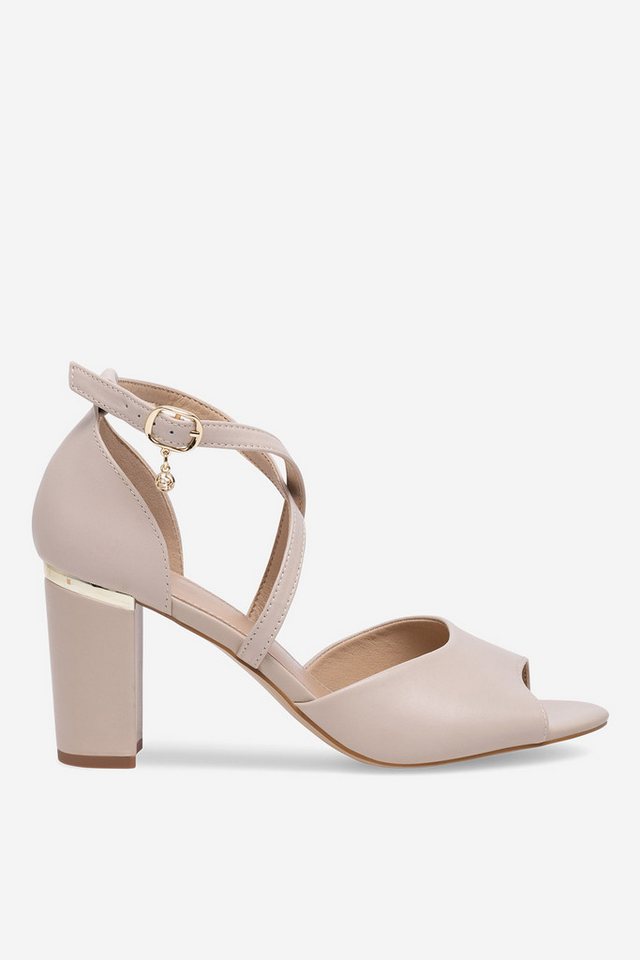 LASOCKI Lasocki Damen Sandale 41 natur 5905588483007 Sandale von LASOCKI