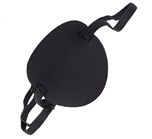 LASSUM Schwarze Augenklappe für Erwachsene und Kinder, bequeme Augenklappe, Strabismus, verstellbare Augenklappe, Augenmaske zur Erholung der Augen LASSUM Schwarze Augenklappe für Erwachsene und Kinder, bequeme Augenklappe, Strabismus, verstellbare Augenklappe, Augenmaske zur Erholung der Augen von LASSUM