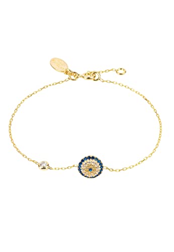 LATELITA Evil Eye Armband Gold von LATELITA LONDON