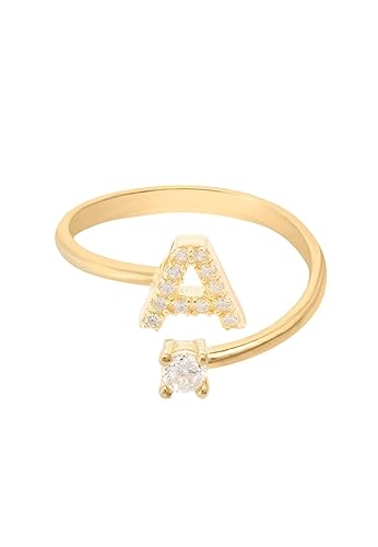 LATELITA Initialenring Gold A von LATELITA LONDON