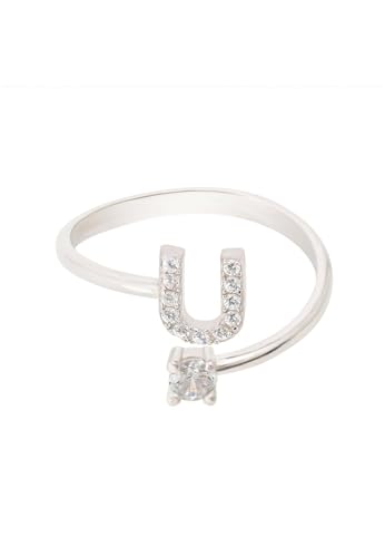 LATELITA Initialenring Silber U von LATELITA LONDON