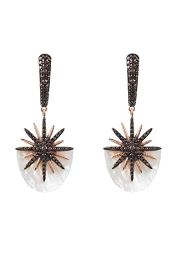 SUNBURST WHITE MOTHER OF PEARL OHRRING ROSÉGOLD SUNBURST WHITE MOTHER OF PEARL OHRRING ROSÉGOLD von LATELITA LONDON