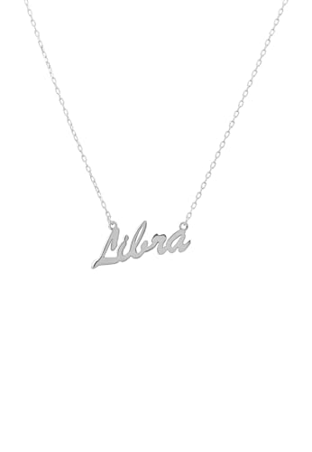 LATELITA 925 Sterling Silber Waage Sternzeichen Sternzeichen Personalisierte Halskette Geschenk von LATELITA