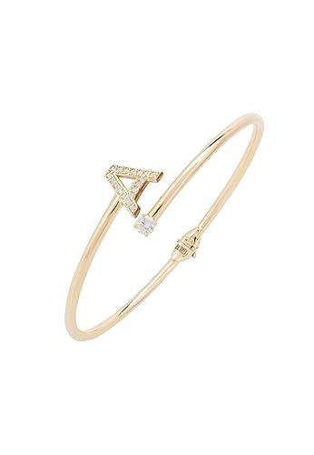 LATELITA Anfänglicher Armreif Gold A von LATELITA