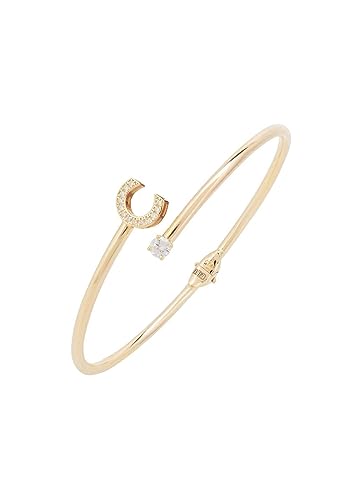 LATELITA Initial Armreif Gold C von LATELITA