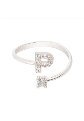 LATELITA Initialenring Silber P LATELITA Initialenring Silber P von LATELITA