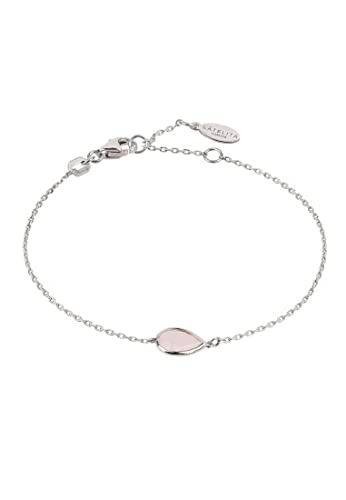 LATELITA PISA MINI-TROPFENARMBAND Silber-ROSENQUARZ LATELITA PISA MINI-TROPFENARMBAND Silber-ROSENQUARZ von LATELITA