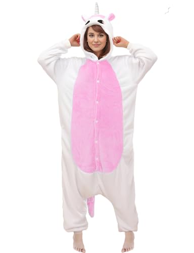 LATH.PIN Pyjamas Jumpsuit Erwachsene Unisex Tier Onesie Cosplay Halloween Karneval Kostüme Schlafanzug Damen Tierkostüme Winter von LATH.PIN