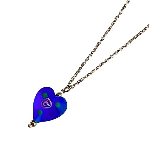 LAUDLY Schlichte Liebe Herz Rose ästhetische Halskette Mode einfache Schlüsselbeinkette Damen Mädchen Hochzeit Schmuck Party Geburtstag LAUDLY Schlichte Liebe Herz Rose ästhetische Halskette Mode einfache Schlüsselbeinkette Damen Mädchen Hochzeit Schmuck Party Geburtstag von LAUDLY