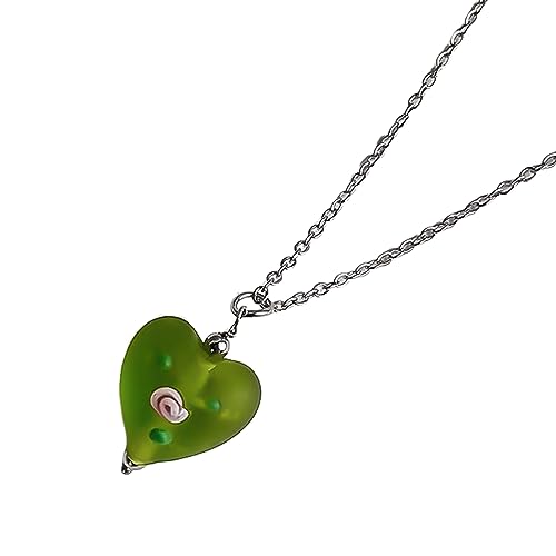 LAUDLY Schlichte Liebe Herz Rose ästhetische Halskette Mode einfache Schlüsselbeinkette Damen Mädchen Hochzeit Schmuck Party Geburtstag LAUDLY Schlichte Liebe Herz Rose ästhetische Halskette Mode einfache Schlüsselbeinkette Damen Mädchen Hochzeit Schmuck Party Geburtstag von LAUDLY