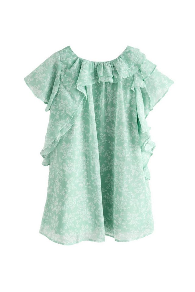 LAURA ASHLEY A-Linien-Kleid Laura Ashley A-Linien-Kleid mit Rüschen (1-tlg) von LAURA ASHLEY